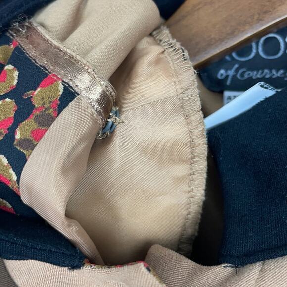 Koos of Course! | Vintage Black & Tan Suede Button Down Shirt Shacket - Picture 9 of 13